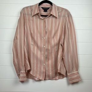 Brooks brothers silk button down blouse